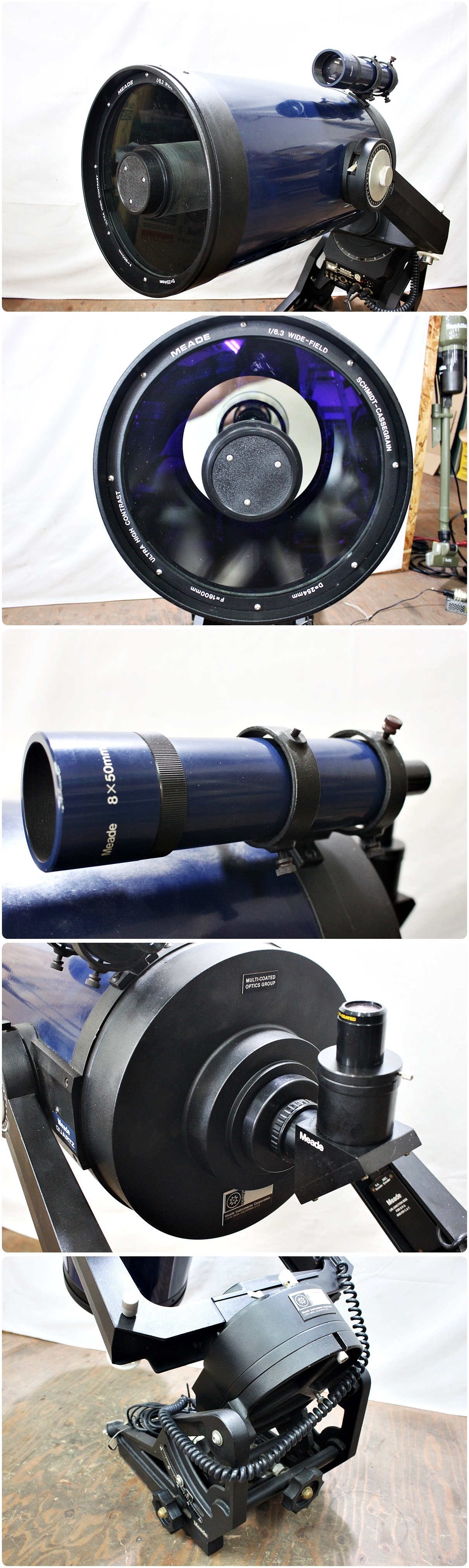 Yahoo!オークション MEADE ミード LX QUARTZ PULSE DRIVE D=254mm F=...